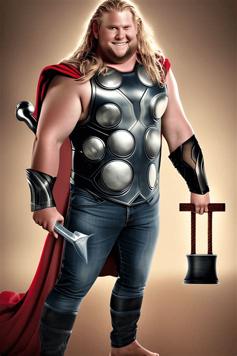 fat thor hammer|fat thor in movies.